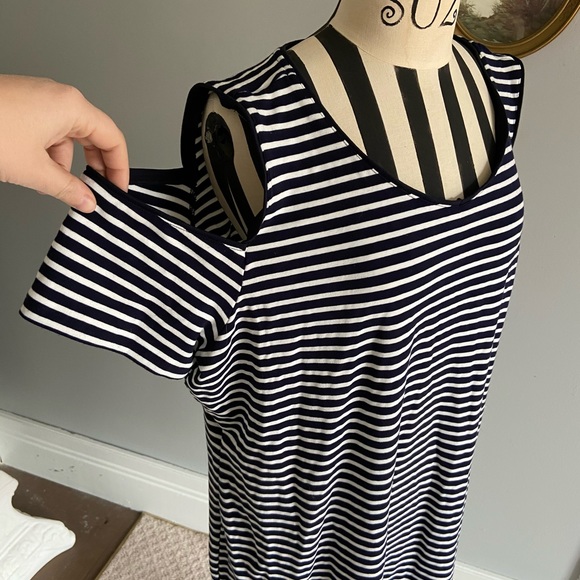 Eloquii striped dress - Picture 6 of 8